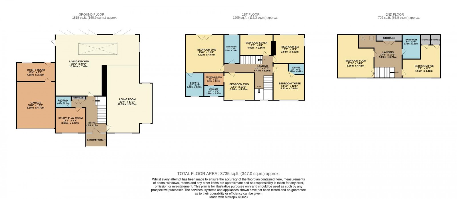 Floorplan for Chester Road, Woodford