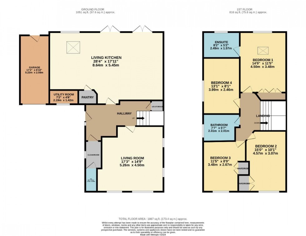 Floorplan for Moss Lane, Bramhall