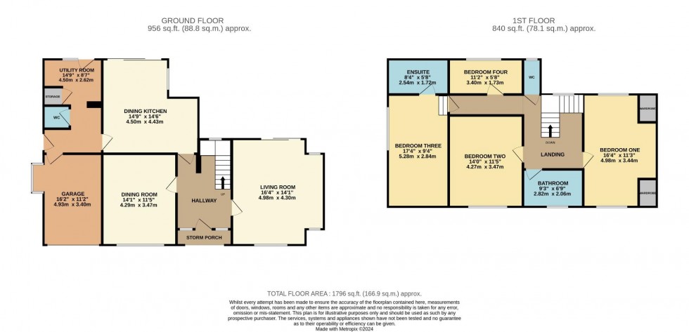 Floorplan for Queensgate, Bramhall