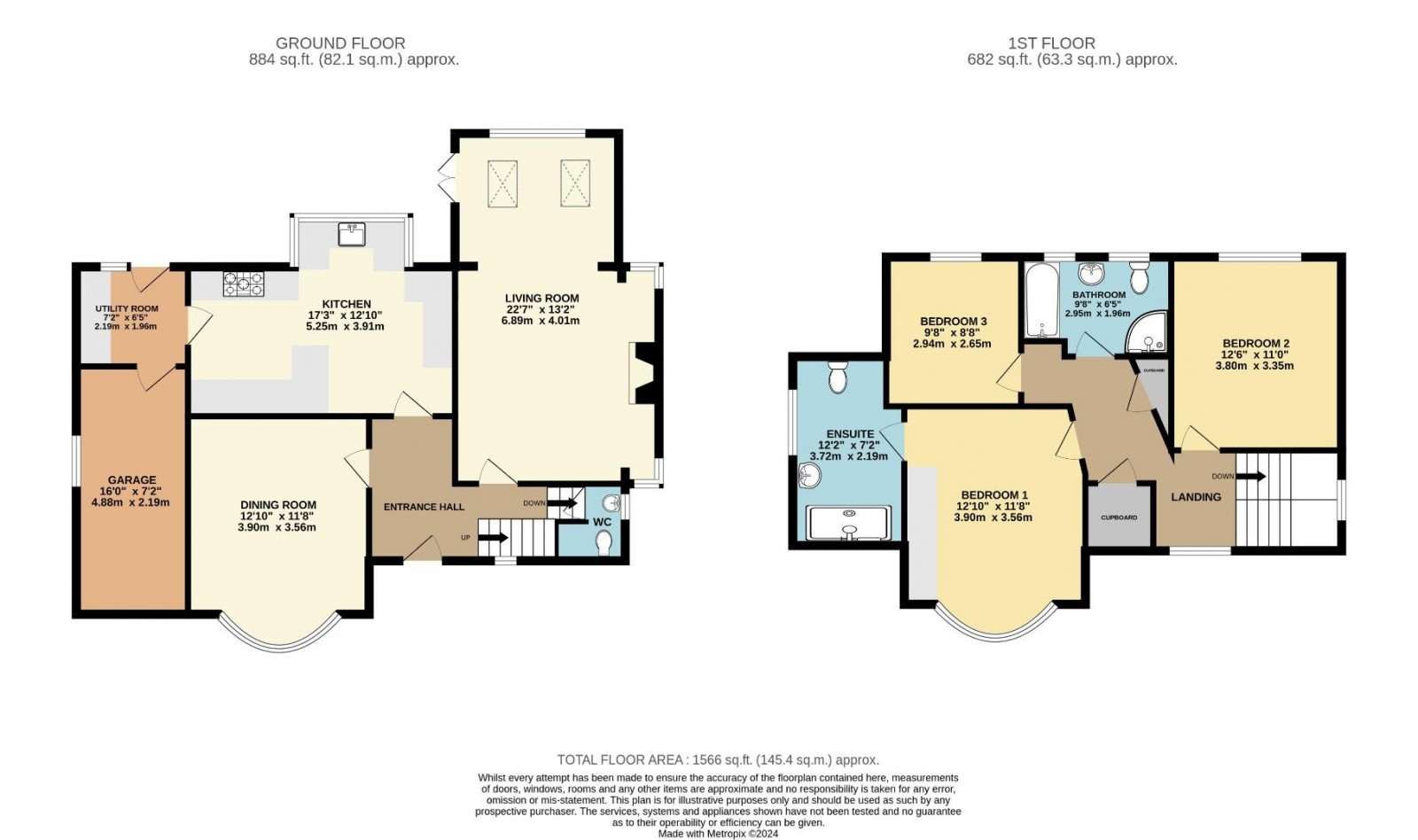 Floorplan for Grangeway, Handforth, Wilmslow