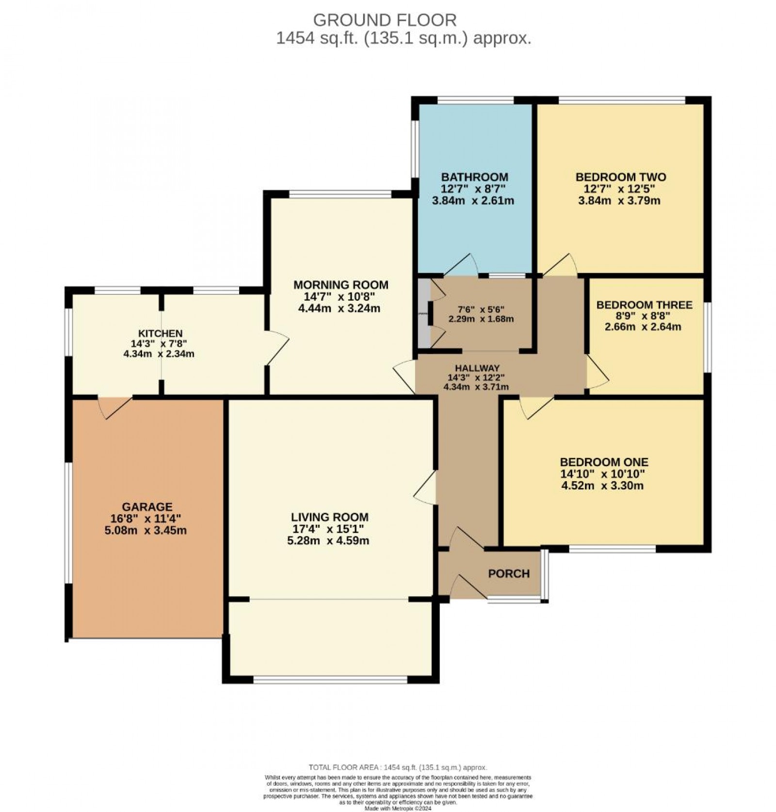 Floorplan for Birchway, Bramhall