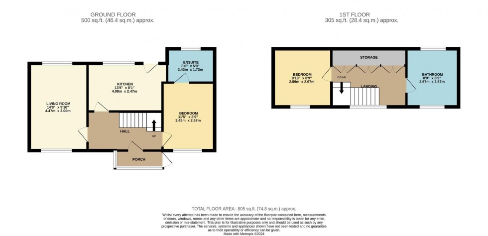 Floorplan for Eden Close, Wilmslow