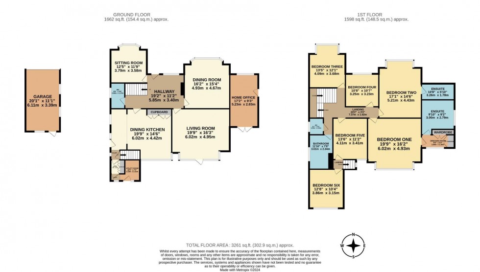 Floorplan for Bramhall Park Road, Bramhall