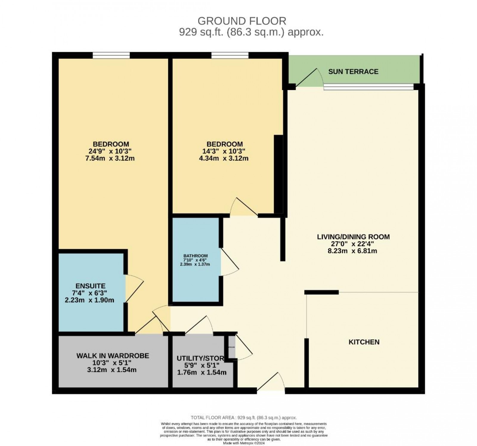 Floorplan for Holly Road North, Wilmslow