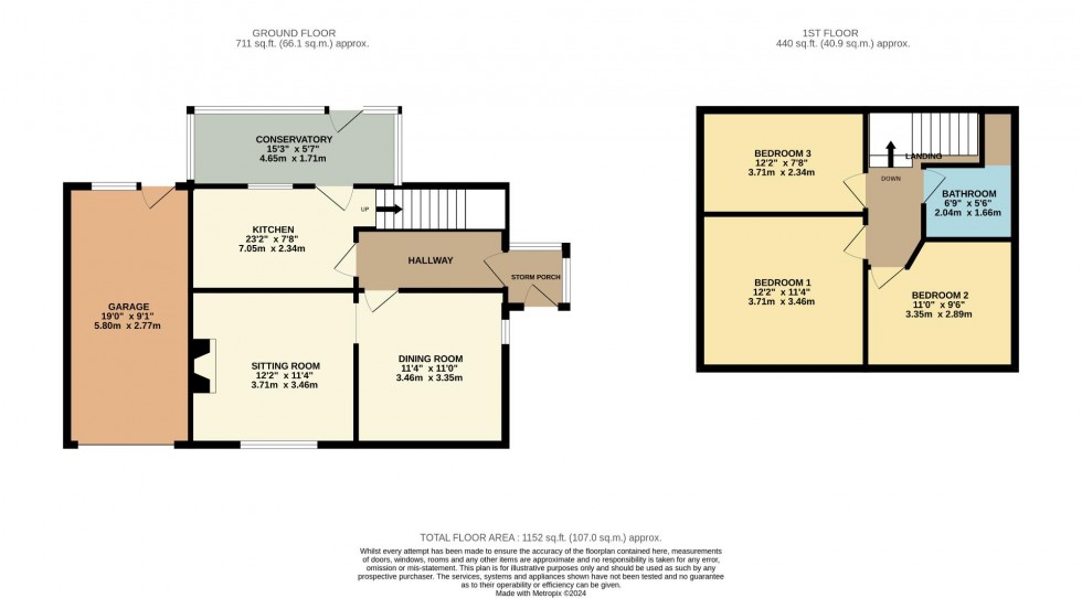 Floorplan for Altrincham Road, Wilmslow