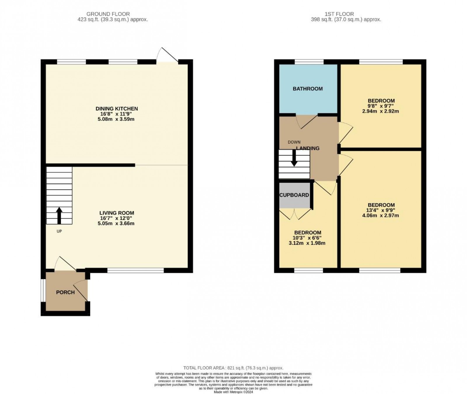 Floorplan for Orchard Close, Wilmslow