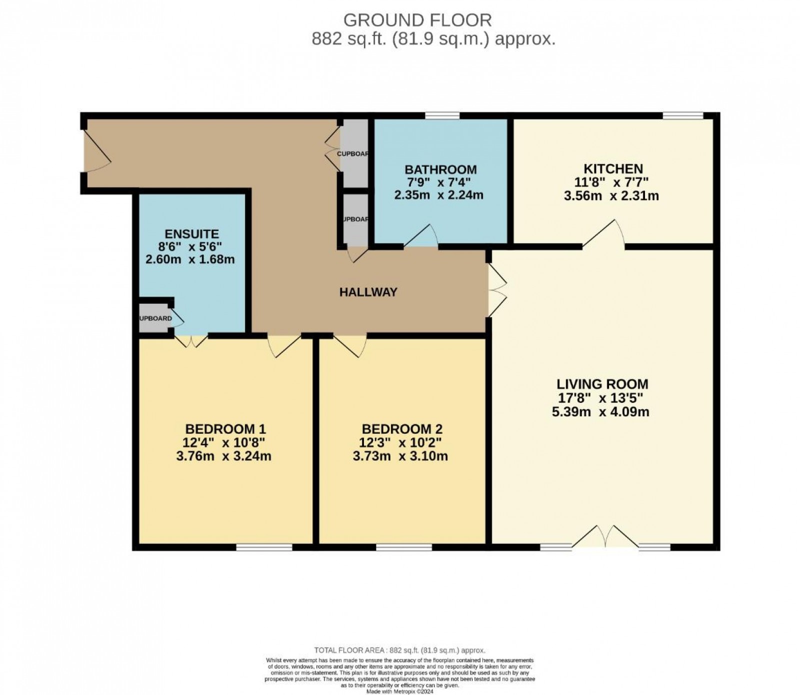 Floorplan for Bramhall Lane South, Bramhall