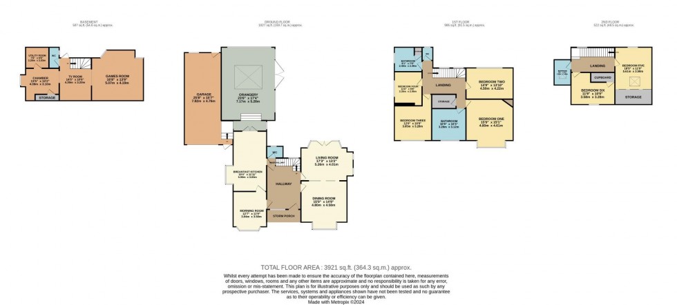 Floorplan for Ogden Road, Bramhall