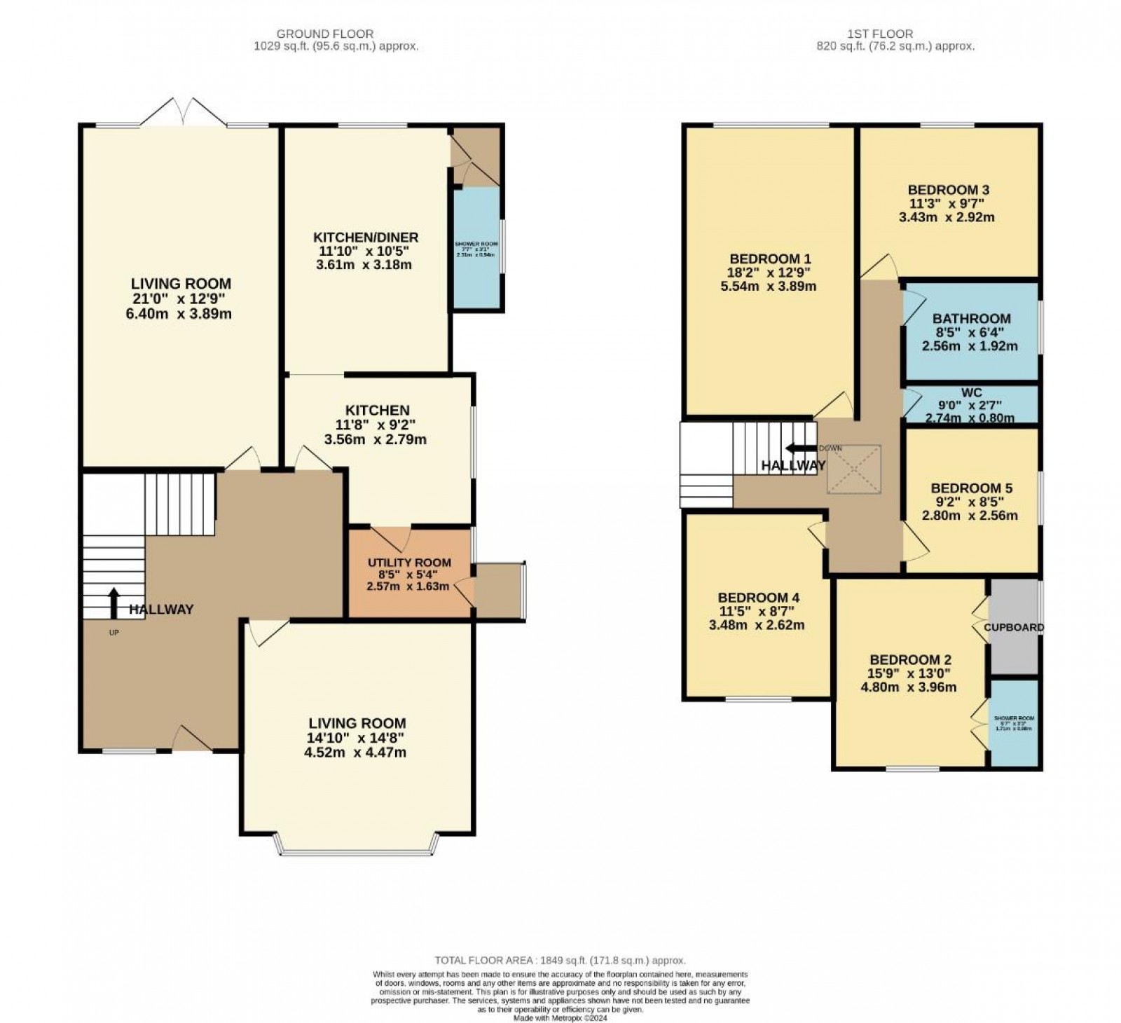 Floorplan for Ogden Road, Bramhall