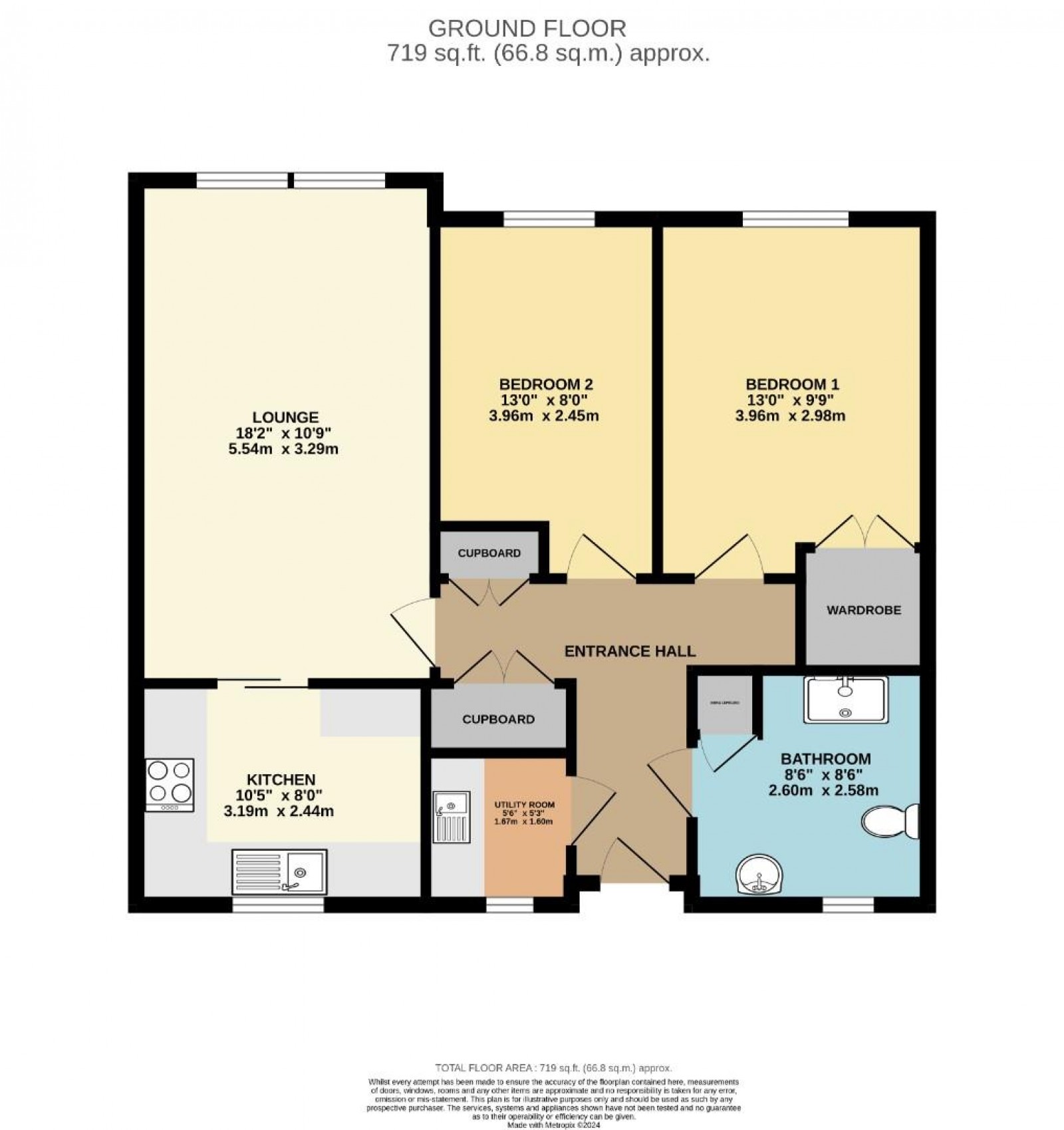 Floorplan for Church Street, Wilmslow