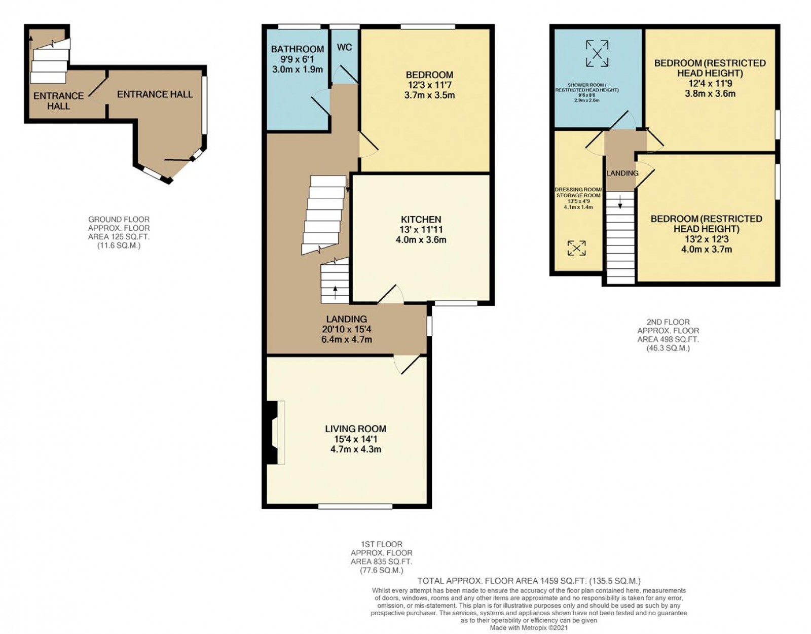 Floorplan for Hawthorn Lane, Wilmslow