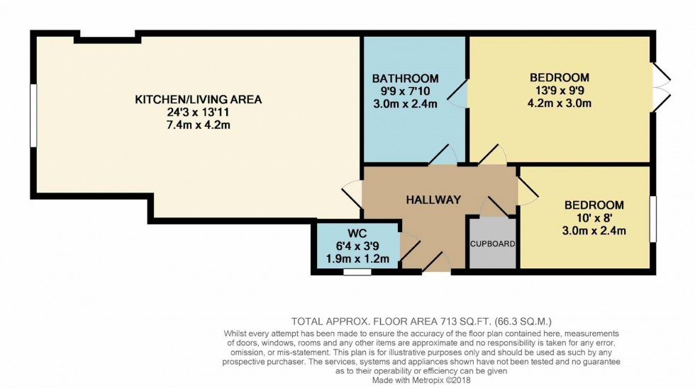 Floorplan for Appleby Crescent, Mobberley