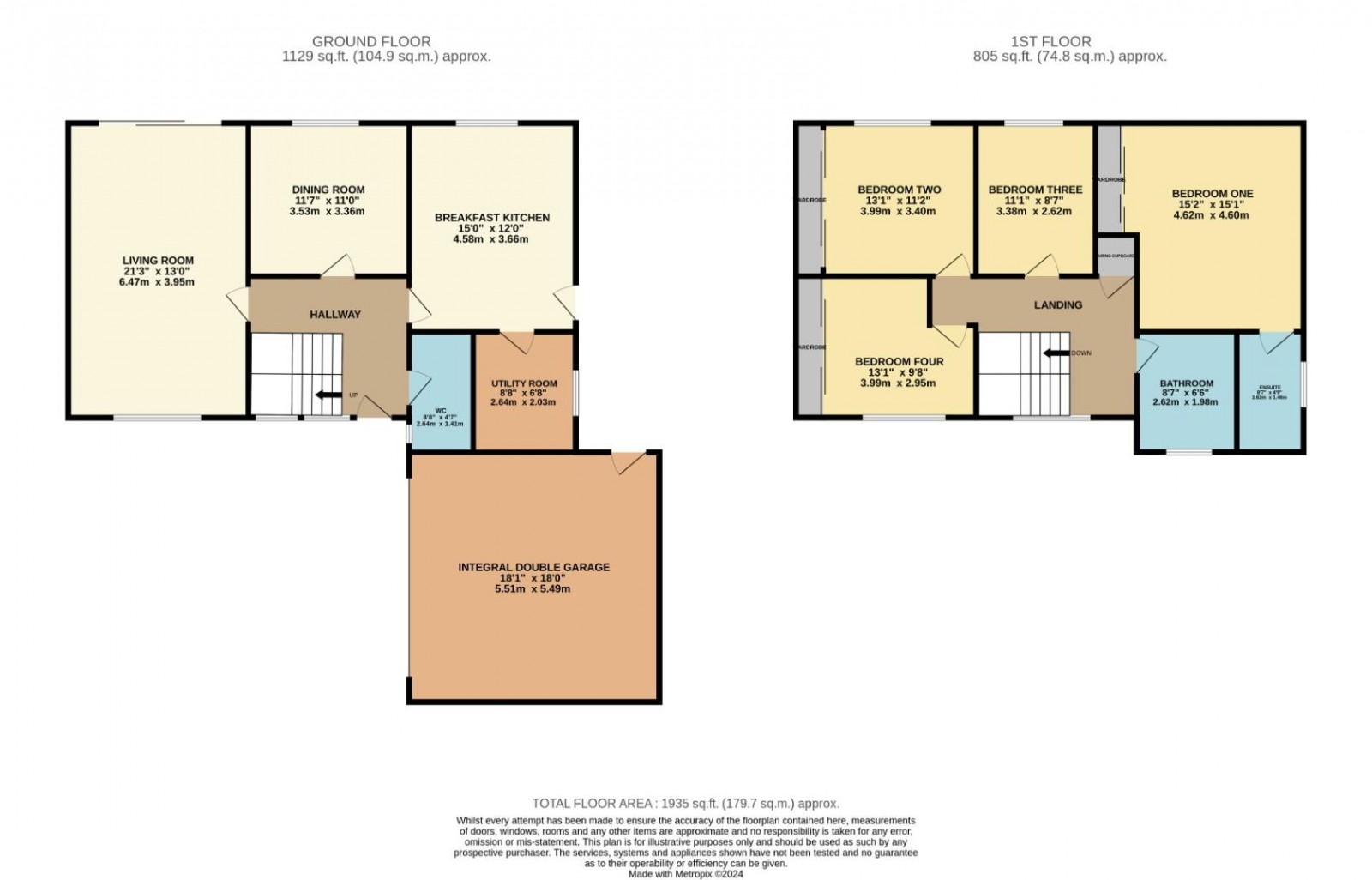 Floorplan for Kinross Avenue, Woodsmoor