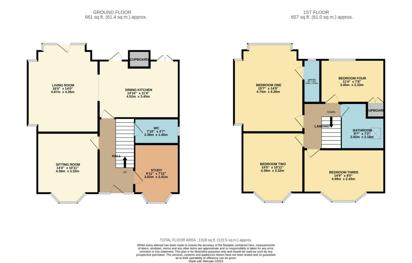 Floorplan for Waterloo Road, Bramhall