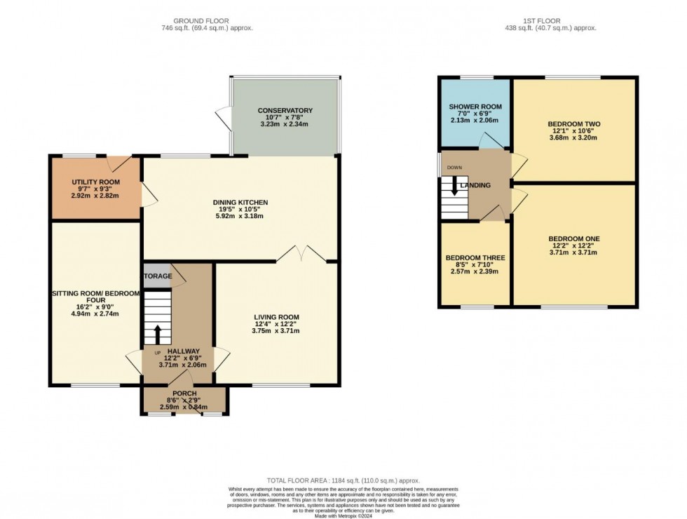 Floorplan for Thornway, Bramhall