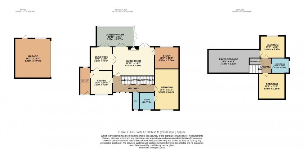 Floorplan for Whitehall Close, Wilmslow