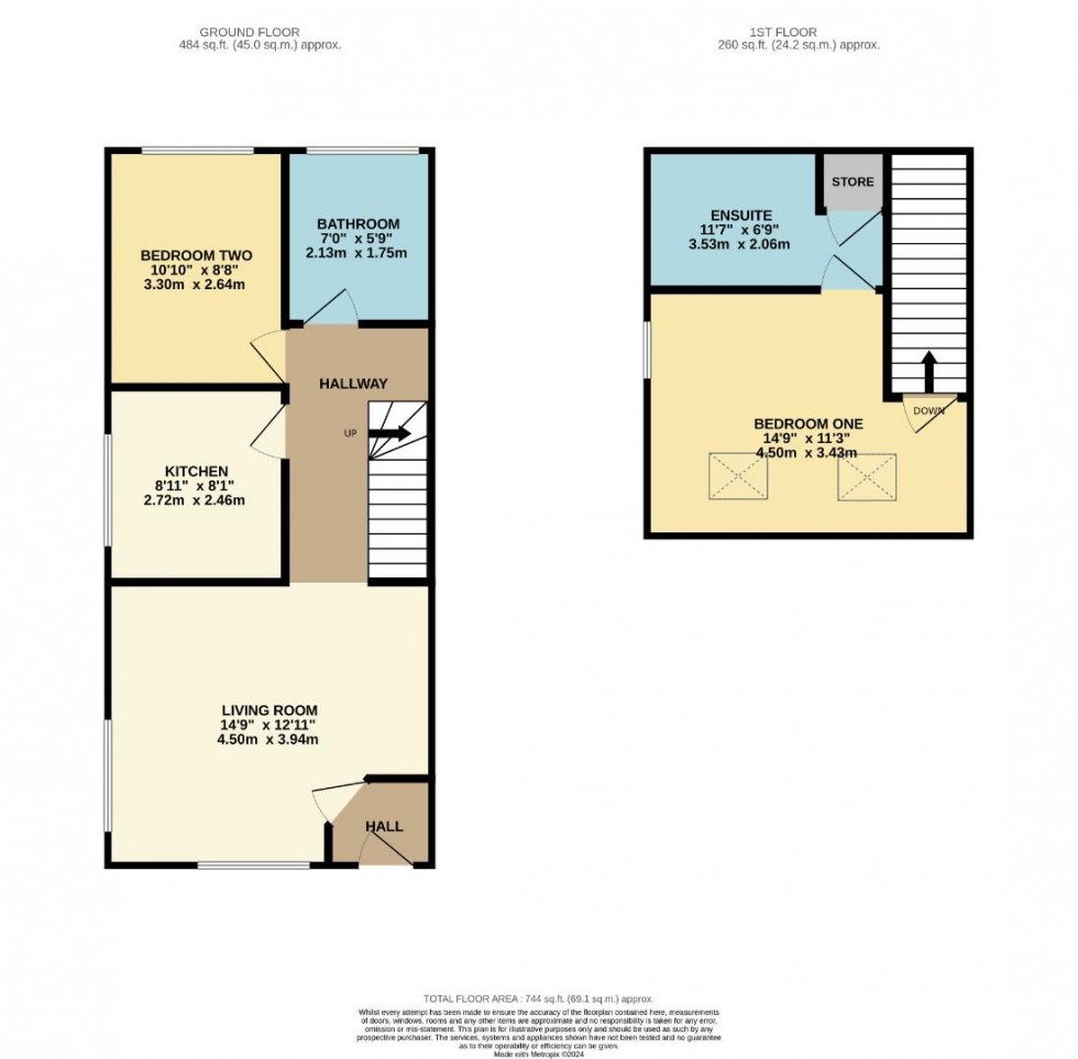 Floorplan for Griffin Farm Drive, Heald Green