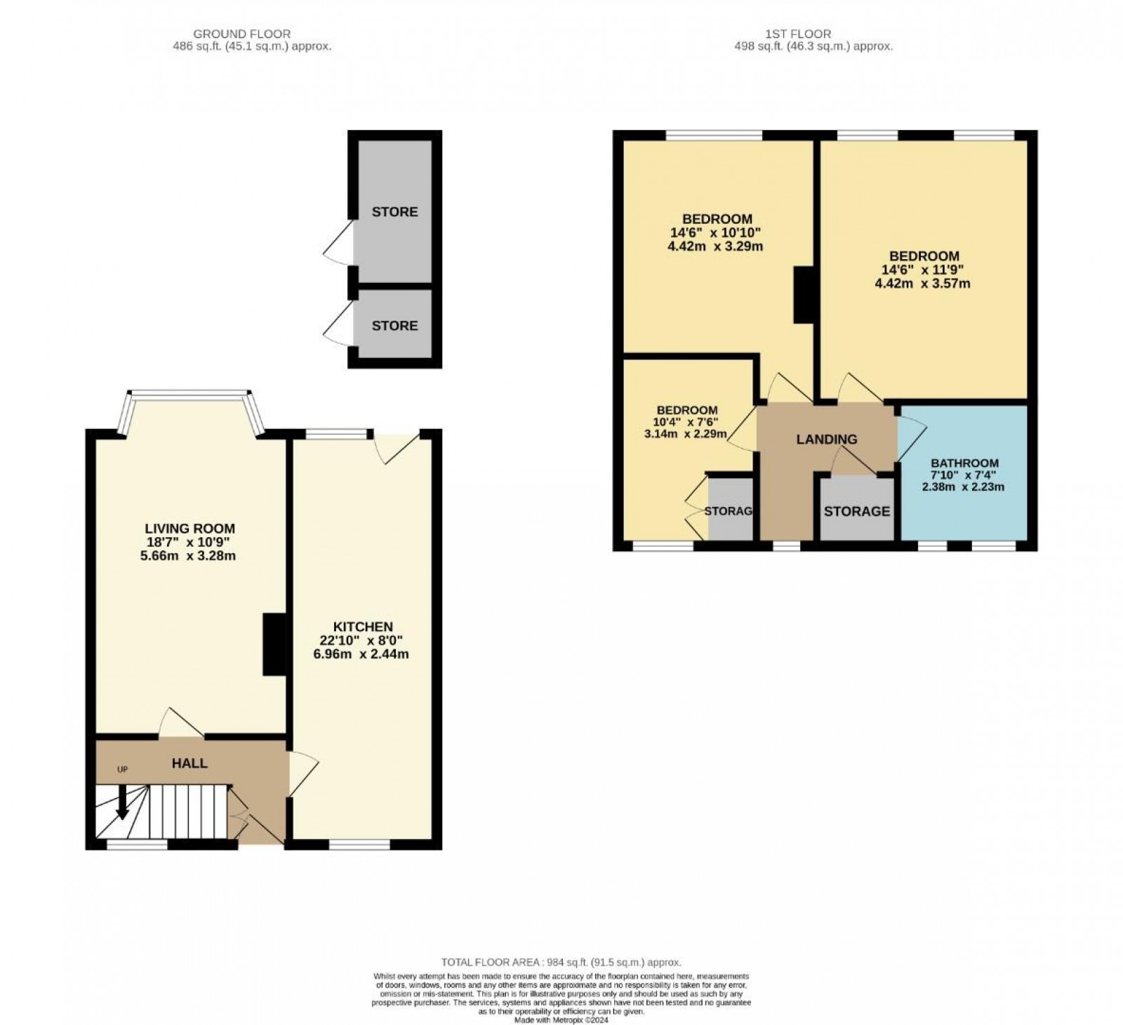 Floorplan for Elm Crescent, Alderley Edge