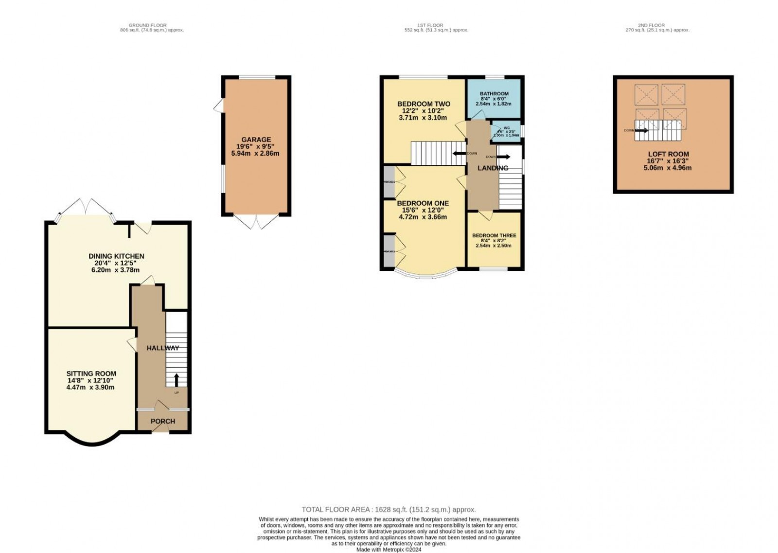 Floorplan for West Park Road, Bramhall