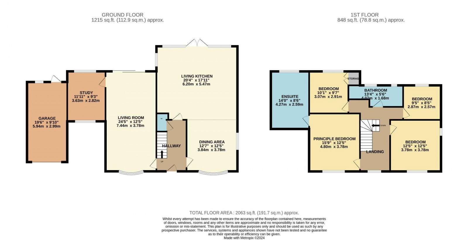 Floorplan for Rostherne Road, Wilmslow