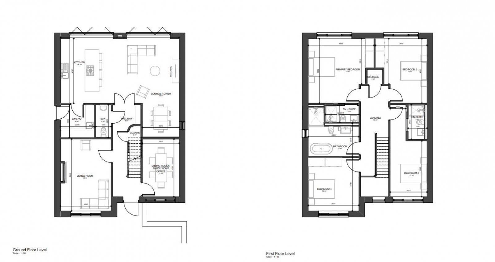 Floorplan for Bulkeley Road, Handforth, Wilmslow