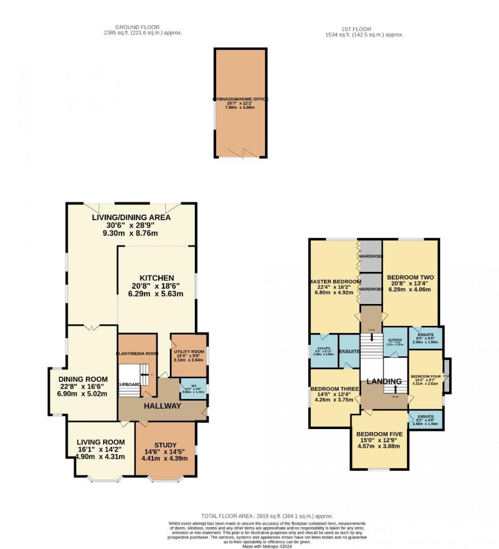 Floorplan for Manchester Road, Wilmslow