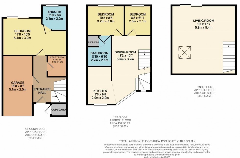 Floorplan for Gatcombe Mews, Wilmslow