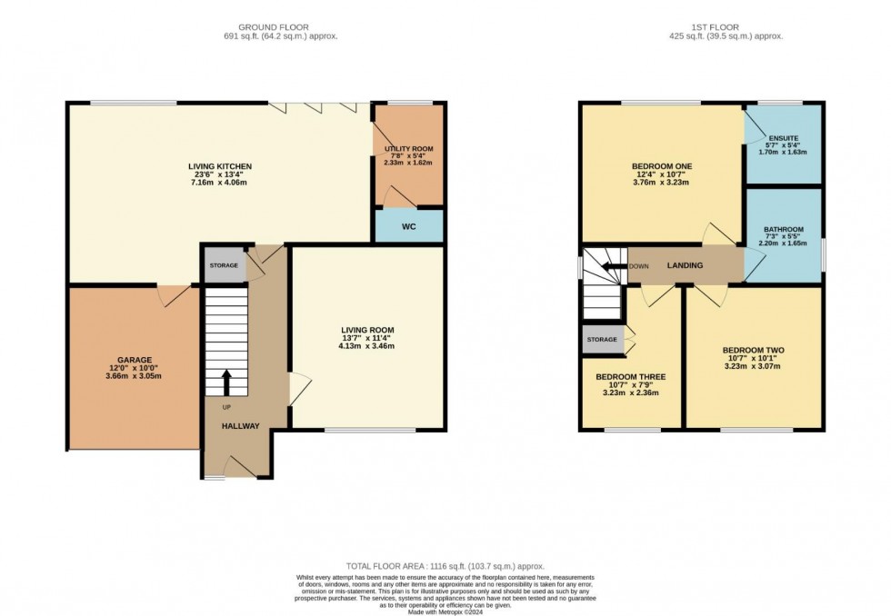 Floorplan for Henley Avenue, Cheadle Hulme