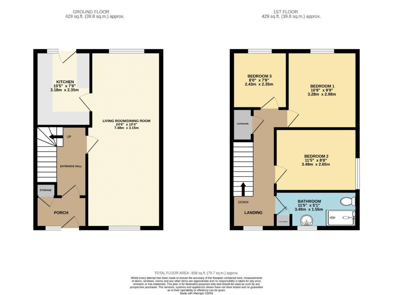 Floorplan for Chatsworth Road, Wilmslow