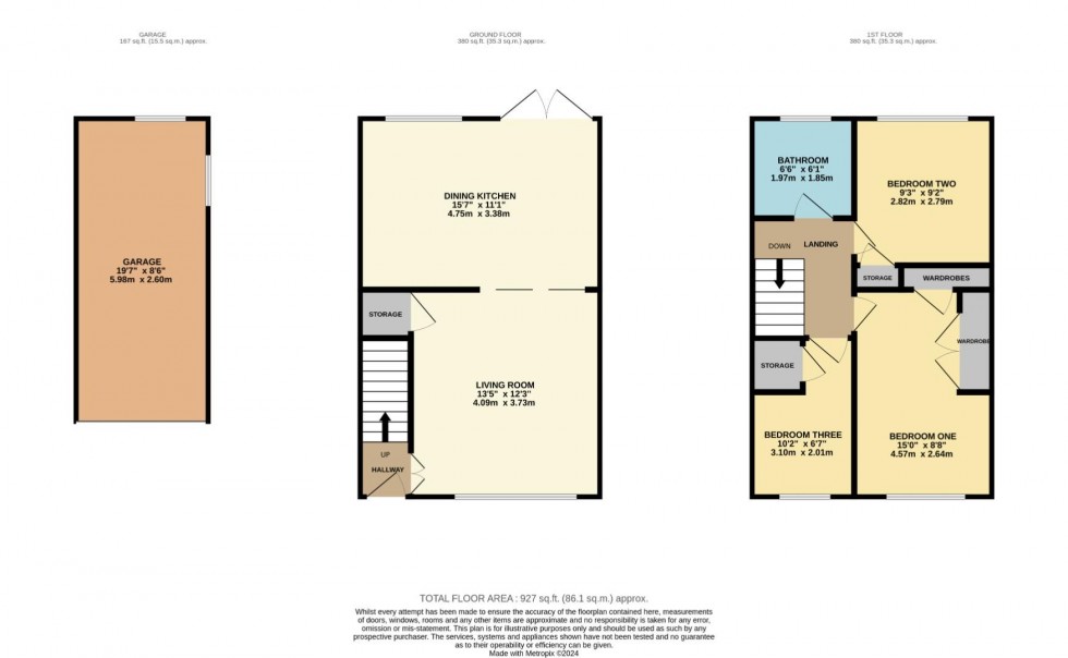 Floorplan for Bracadale Drive, Davenport