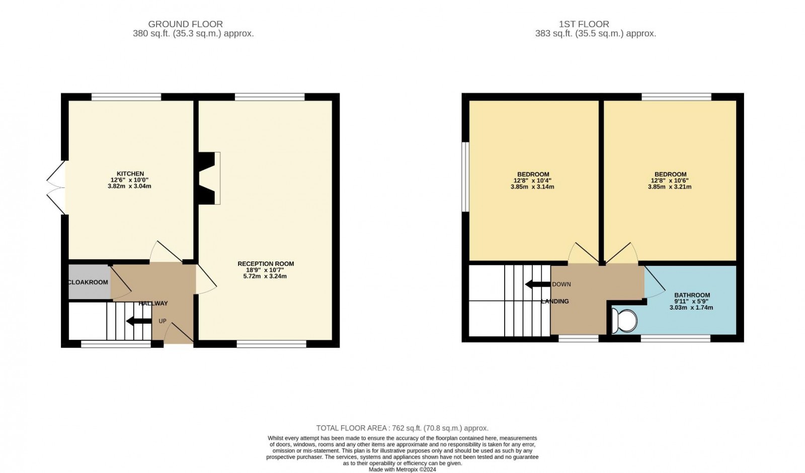 Floorplan for Warburton Road, Handforth, Wilmslow