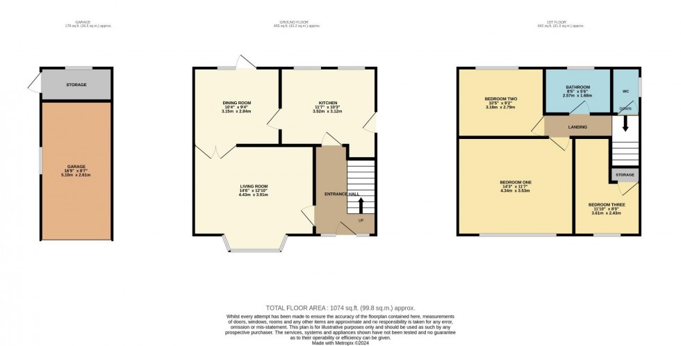 Floorplan for Linden Grove, Bramhall