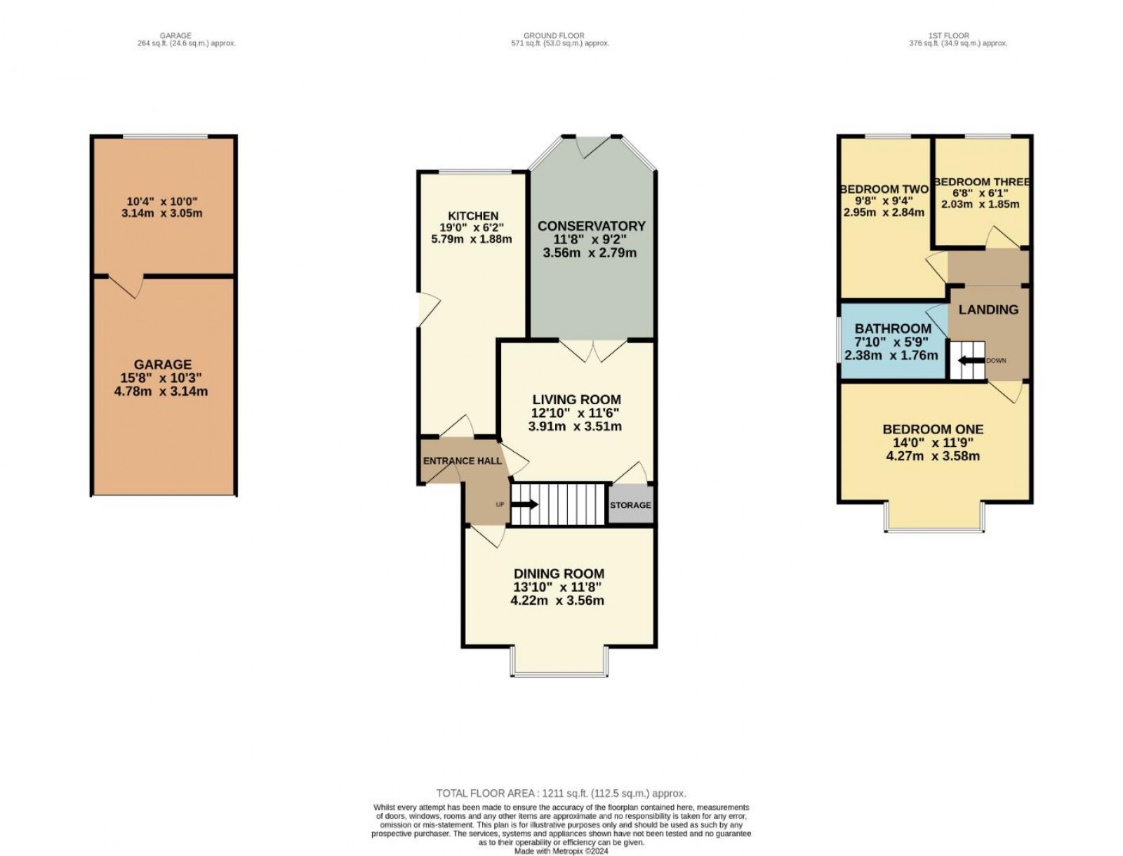 Floorplan for Crossway, Woodsmoor