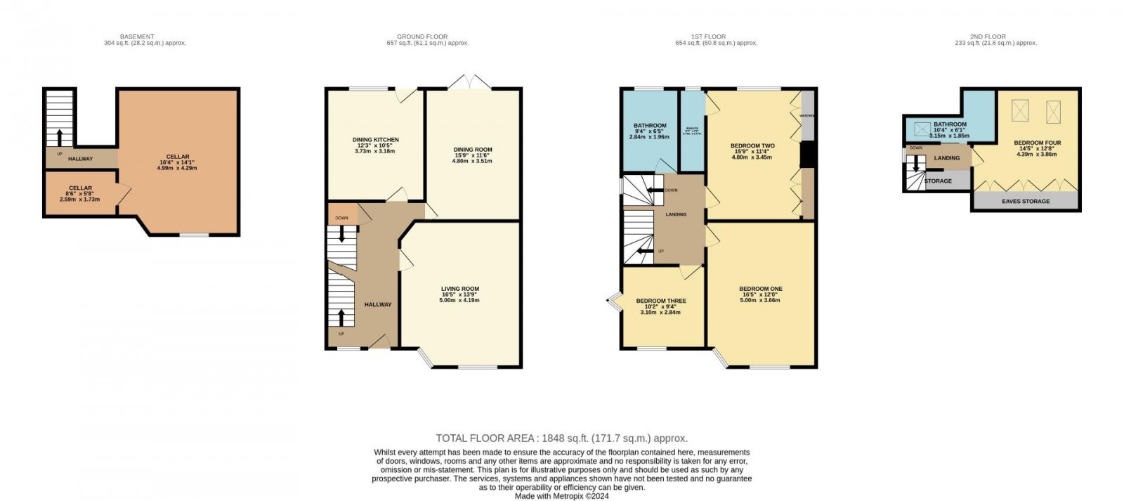 Floorplan for Elmfield Road, Davenport