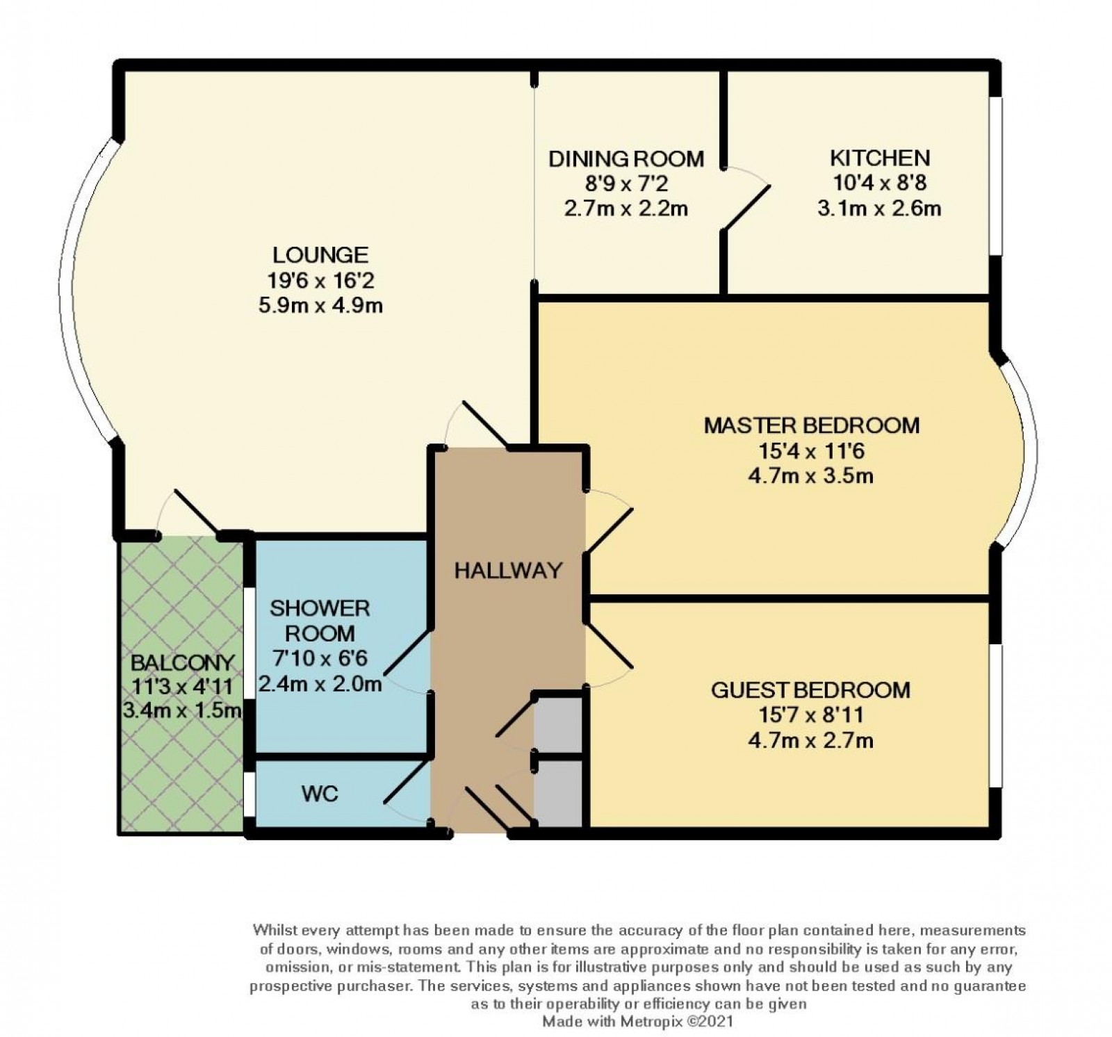 Floorplan for Warren Close, Bramhall