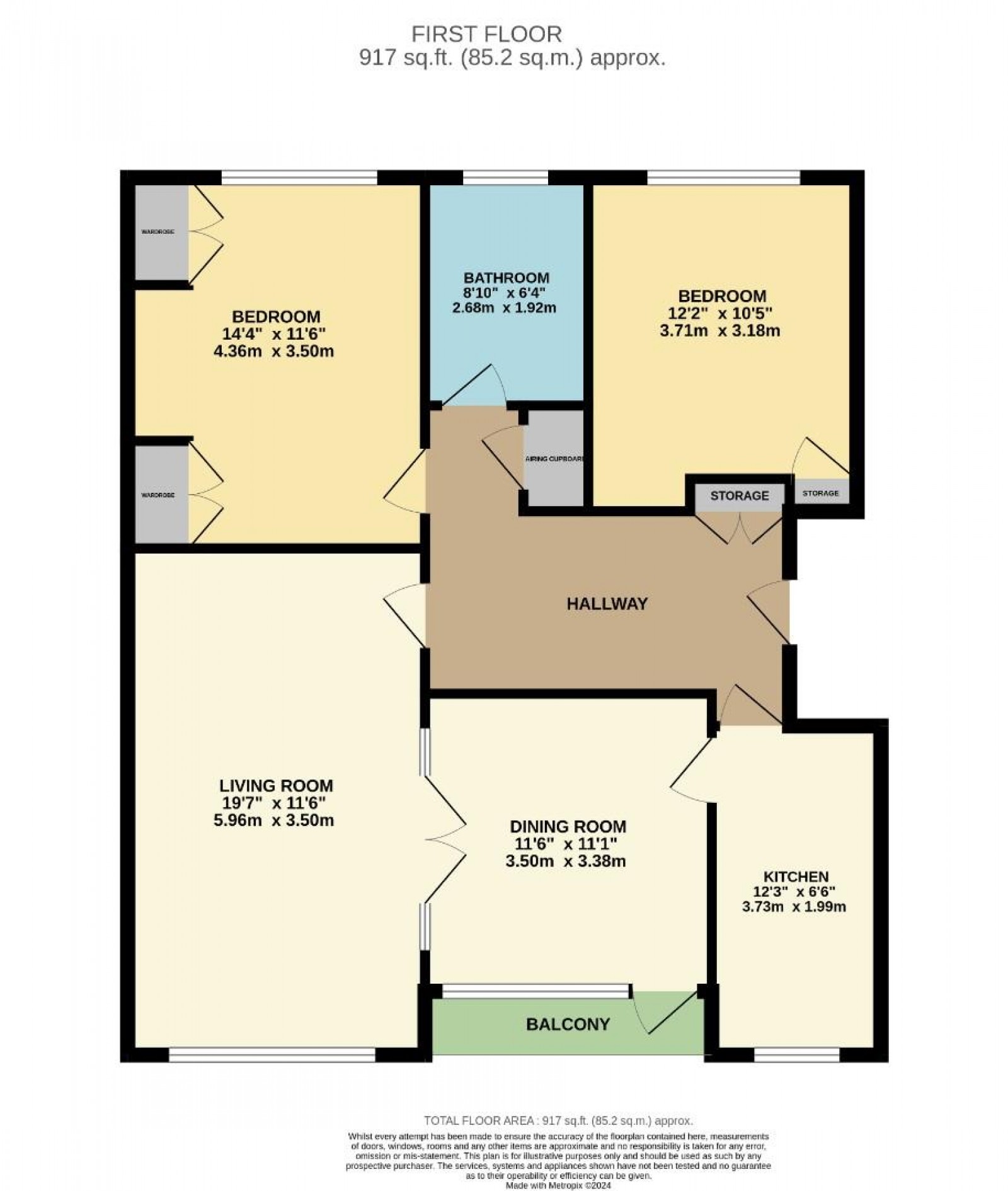 Floorplan for Queens Road, Wilmslow