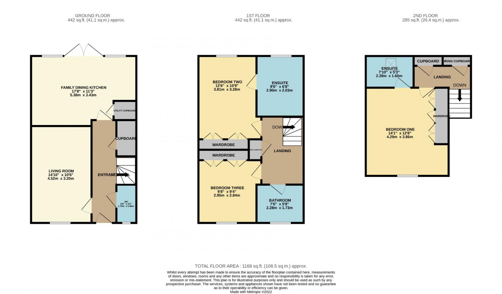 Floorplan for Richards Street, Woodford Village Garden, Woodford