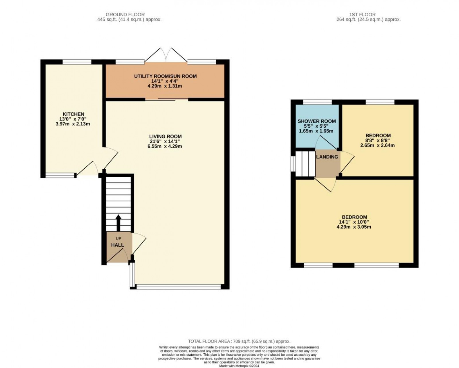 Floorplan for Brookfield Avenue, Bredbury