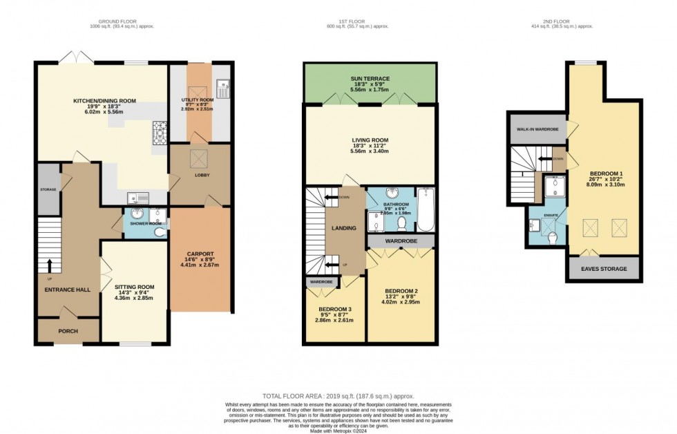 Floorplan for Moss Lane, Alderley Edge