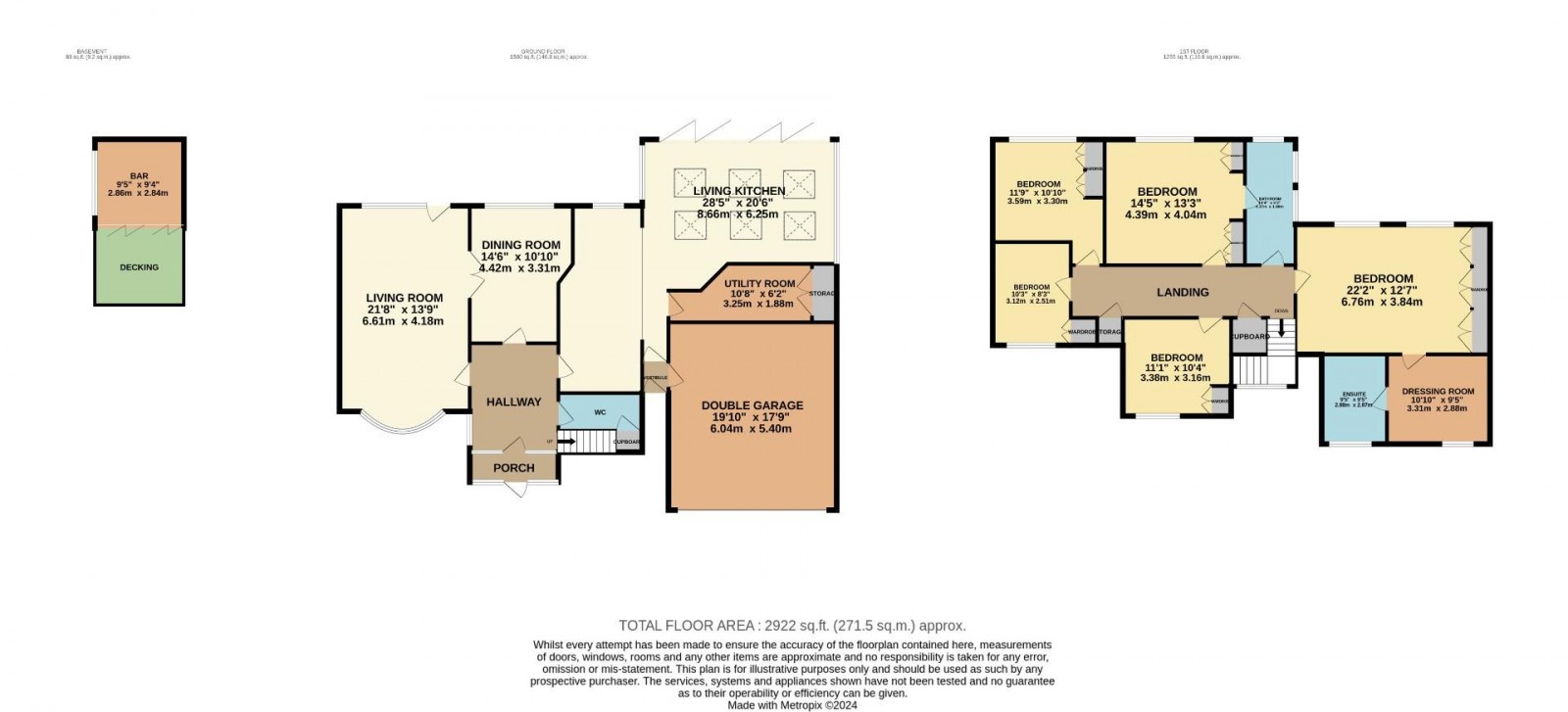 Floorplan for Beaufort Chase, Wilmslow