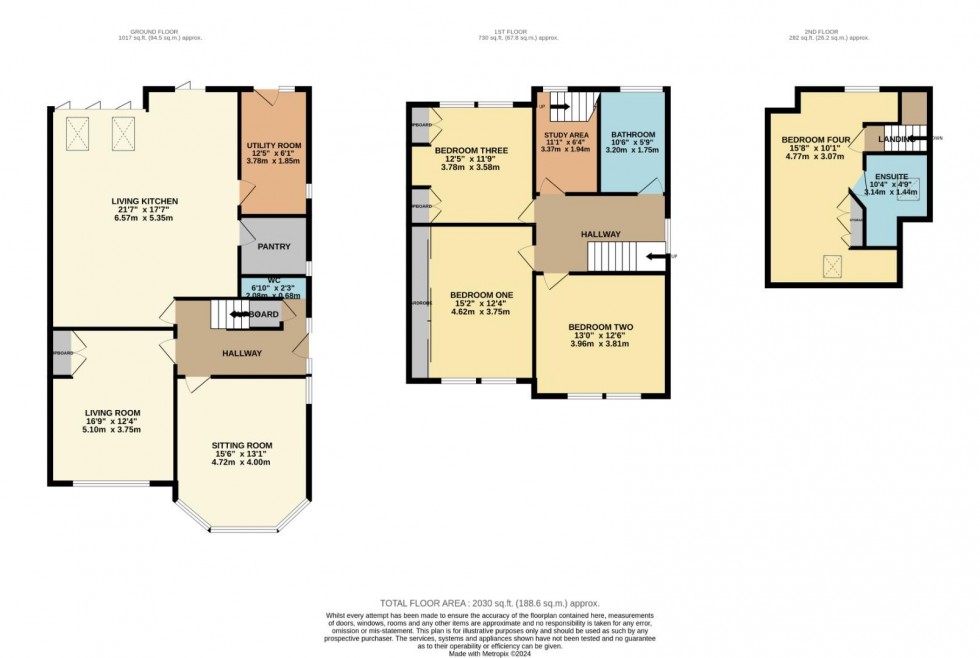 Floorplan for Ogden Road, Bramhall