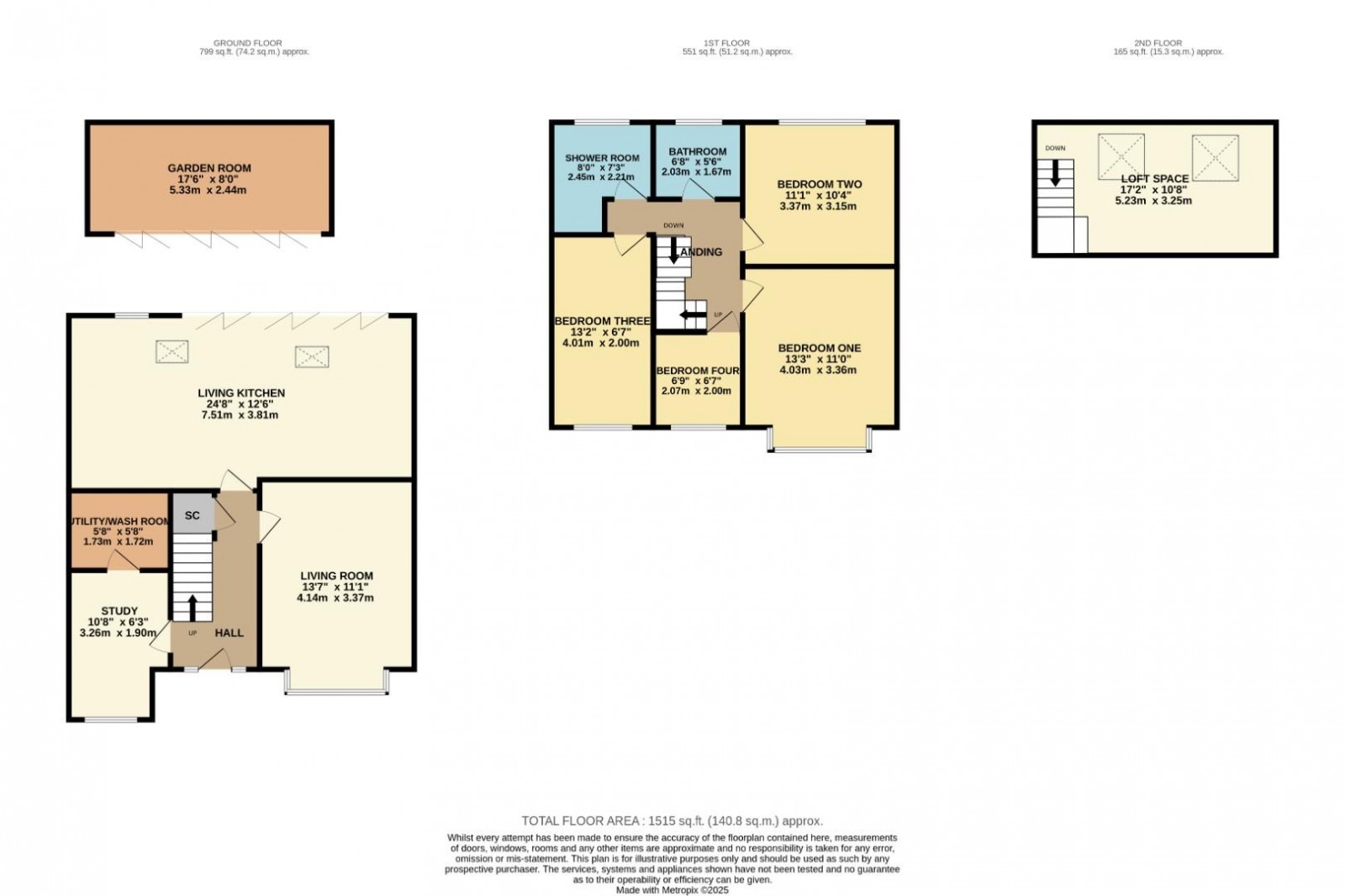 Floorplan for Canberra Road, Bramhall