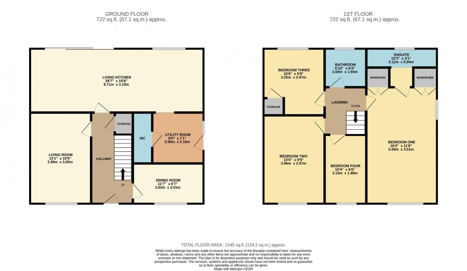 Floorplan for Newlyn Close, Hazel Grove