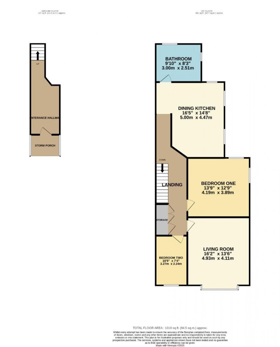 Floorplan for Egerton Road, Davenport