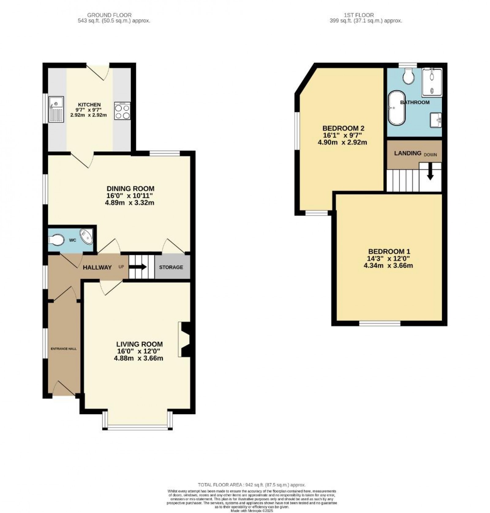 Floorplan for Knutsford Road, Alderley Edge