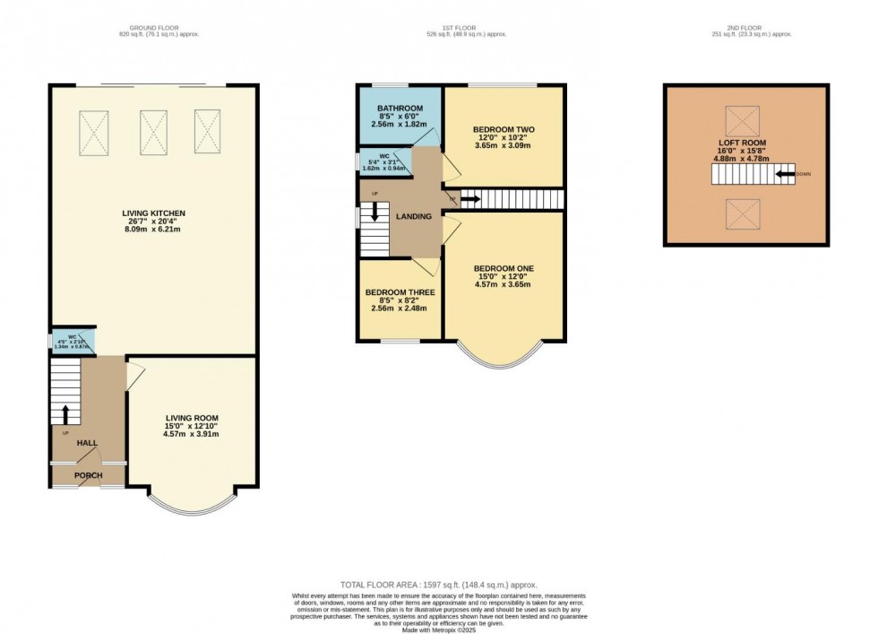 Floorplan for West Park Road, Bramhall