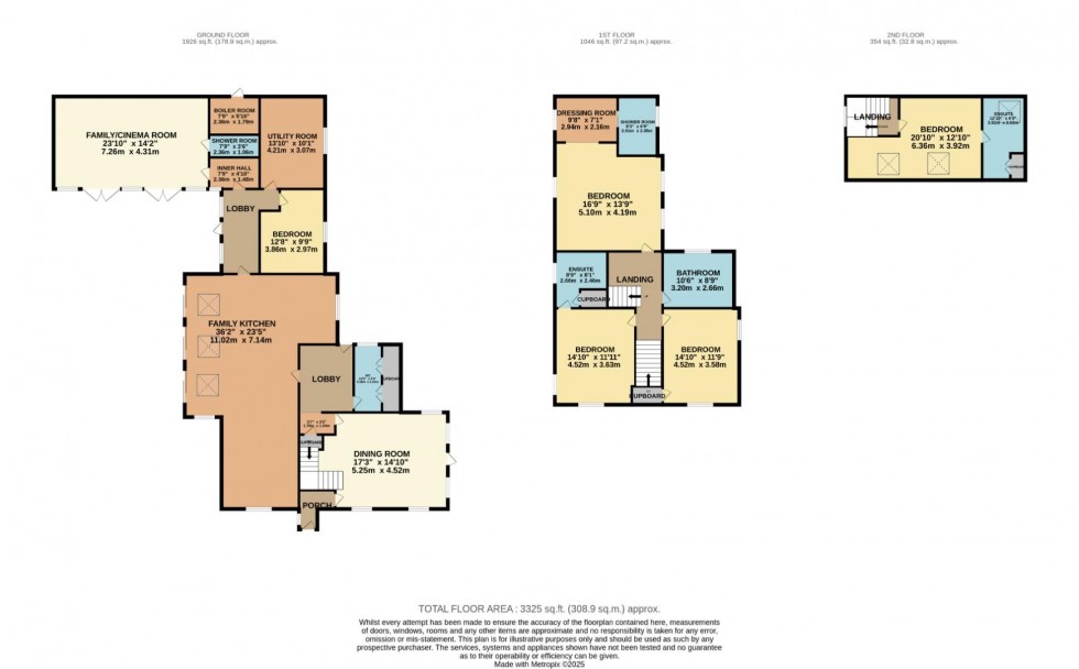 Floorplan for Chester Road, Woodford