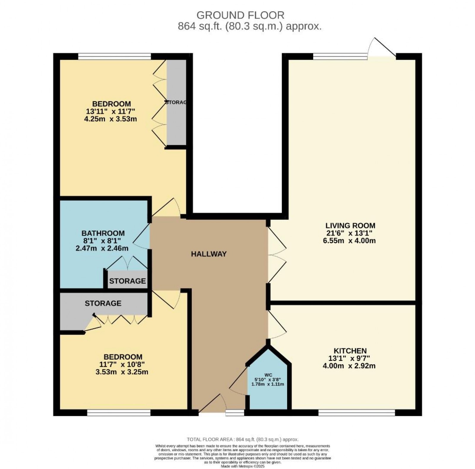 Floorplan for Gravel Lane, Wilmslow