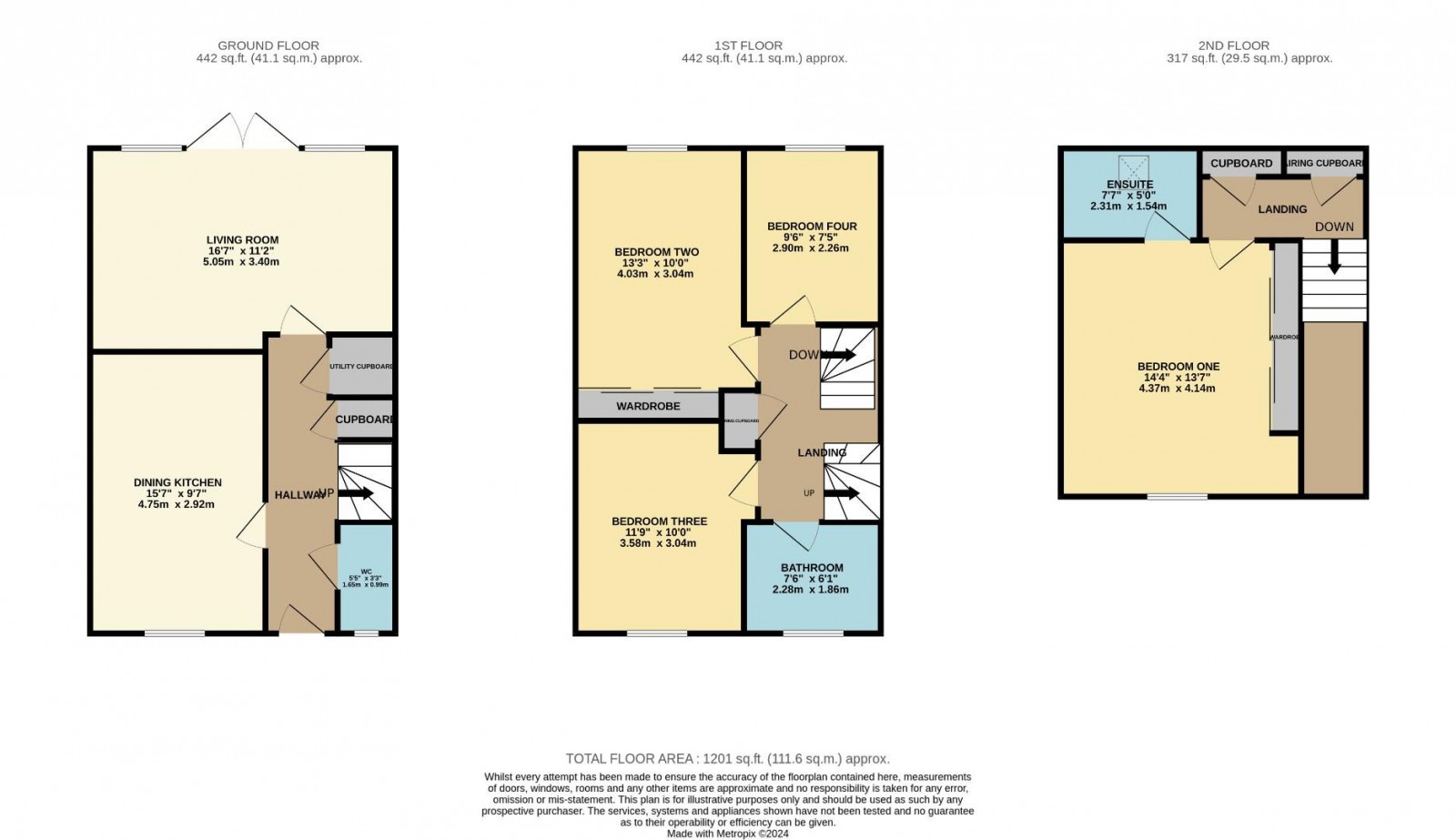 Floorplan for Hangar Crescent, Woodford