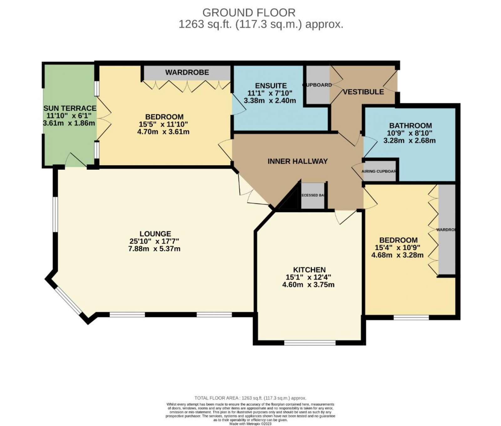 Floorplan for 1 Adlington Road, Wilmslow